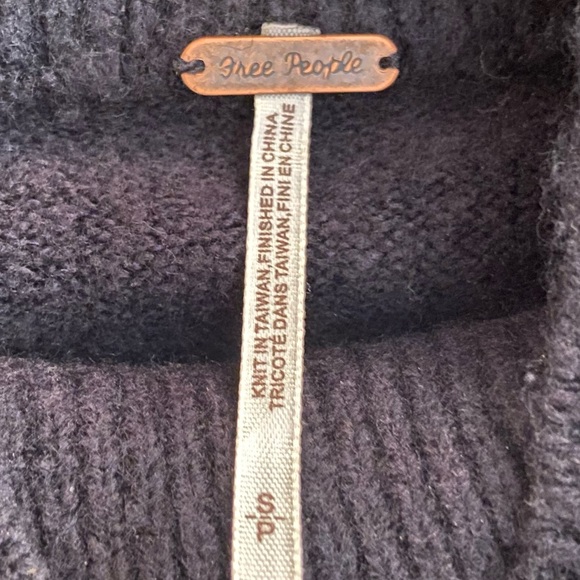 Free People Afterglow Mock Neck Sweater, Size Small - Picture 12 of 12